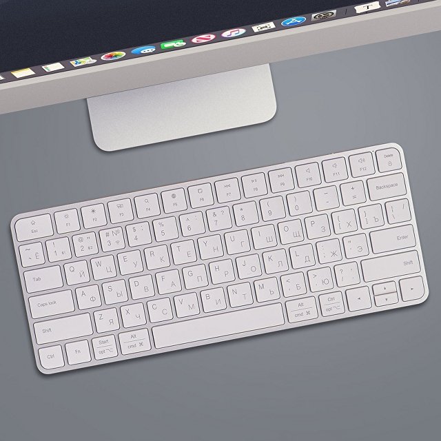 Беспроводная клавиатура Air Keyboard для MAC, Windows, 500 мАч, алюминий