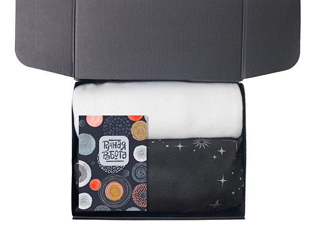 Подарочный набор «Re:y. Cocoon с пледом, свечой и диффузором