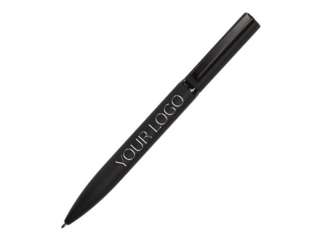 Ручка шариковая металлическая «Siegfried Silver» soft-touch с зеркальным слоем
