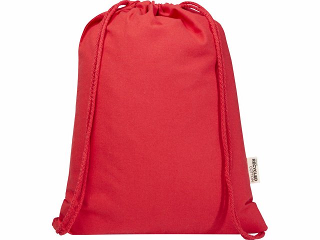 Рюкзак-мешок «Орегон Блэнд» из переработанного хлопка 140 г/м2