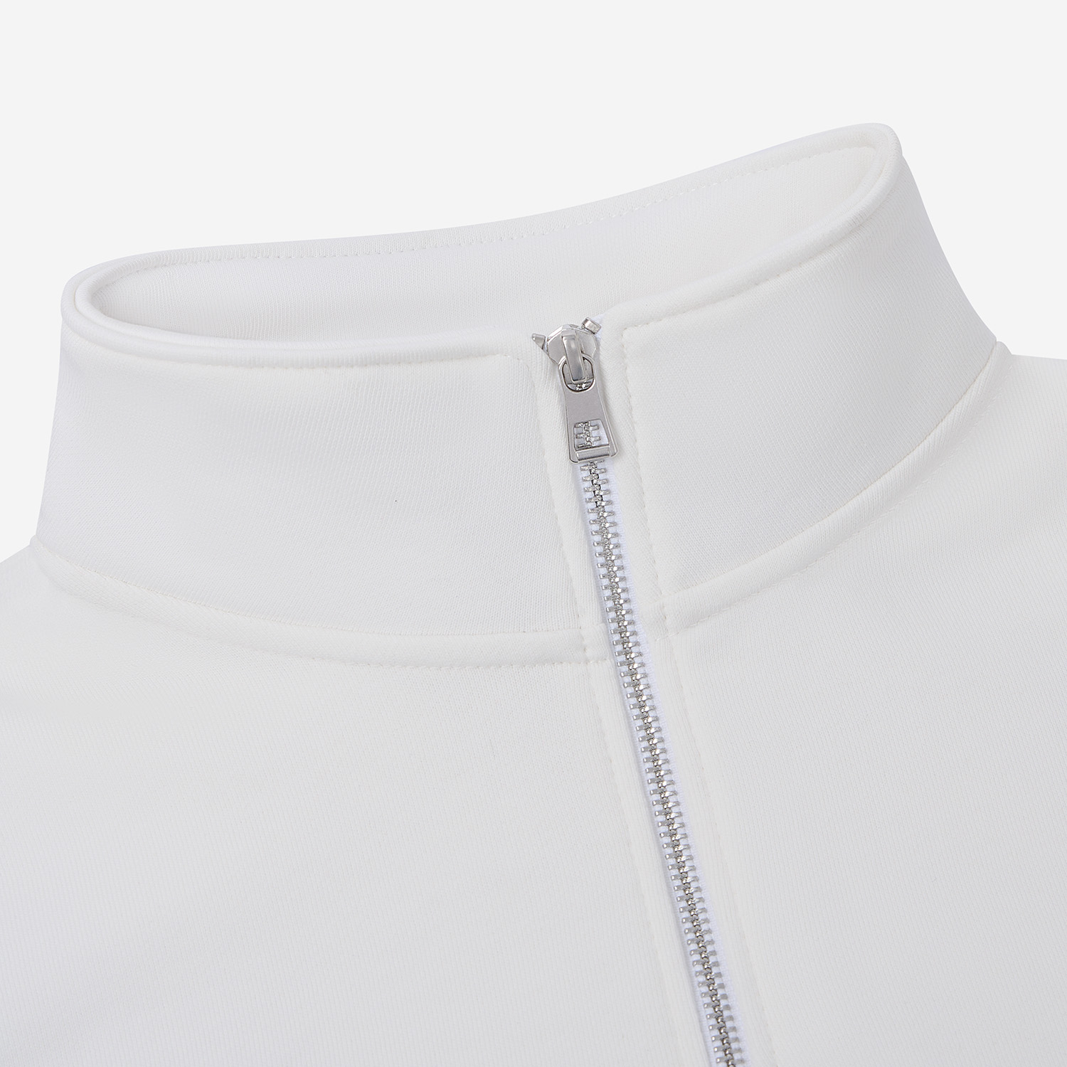 Толстовка на молнии унисекс Флоу (Flow), белая, размер 5XL/6XL
