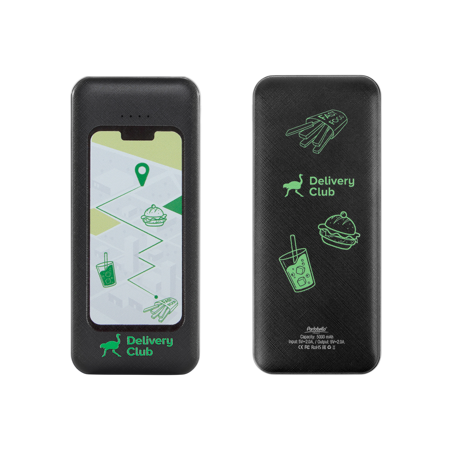 Внешний аккумулятор Avis PB 5000 mAh, черный