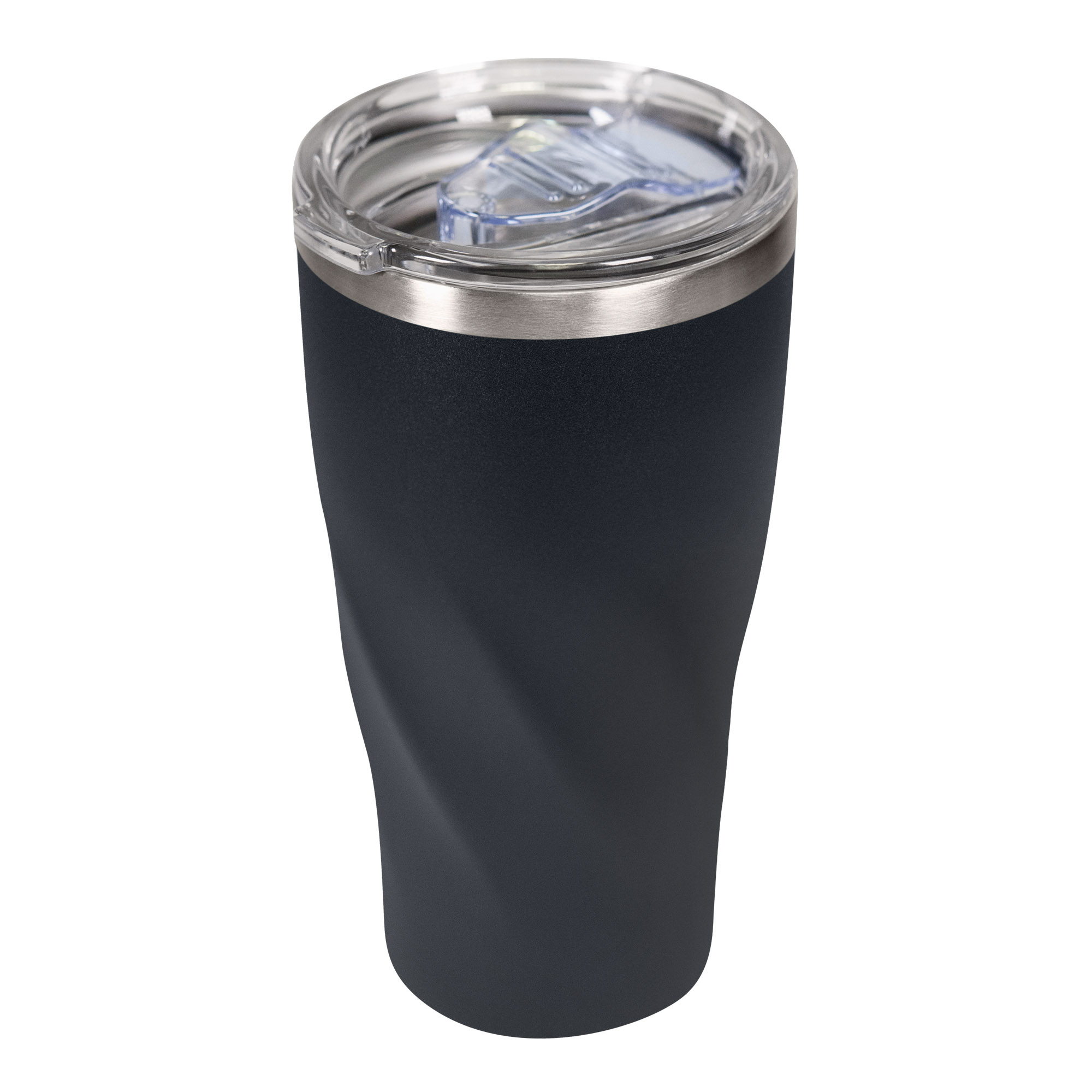 Термокружка вакуумная Twist, черная