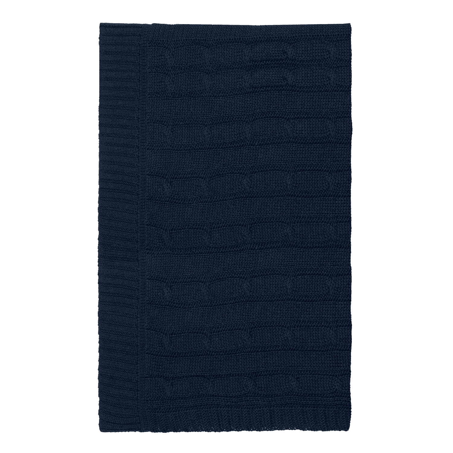 Плед Fado вязаный, синий (без подарочной коробки)