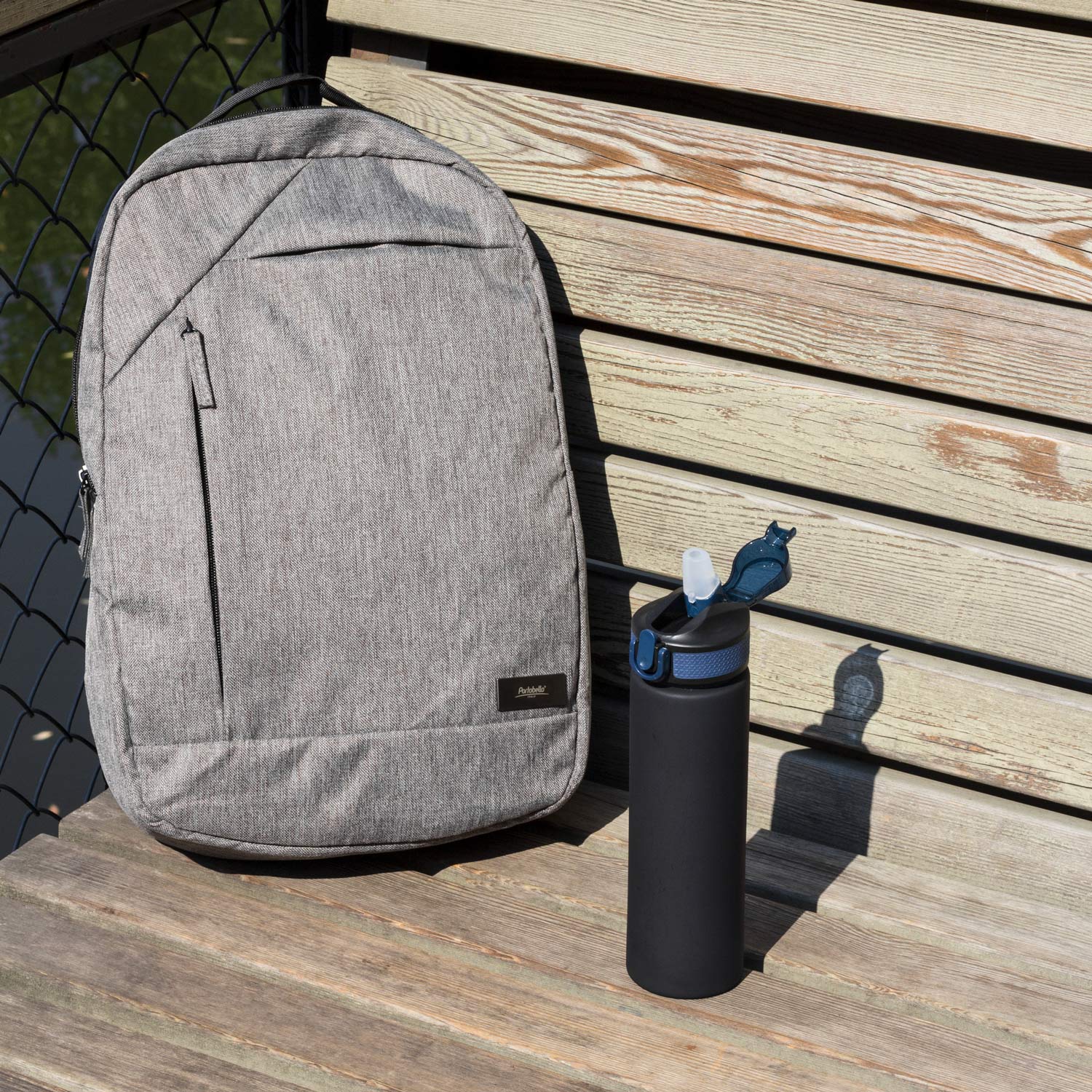 Рюкзак Verdi из эко материалов, серый