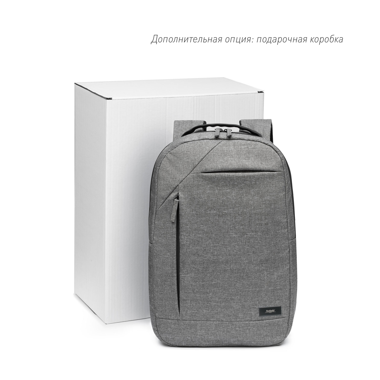 Рюкзак Verdi из эко материалов, серый