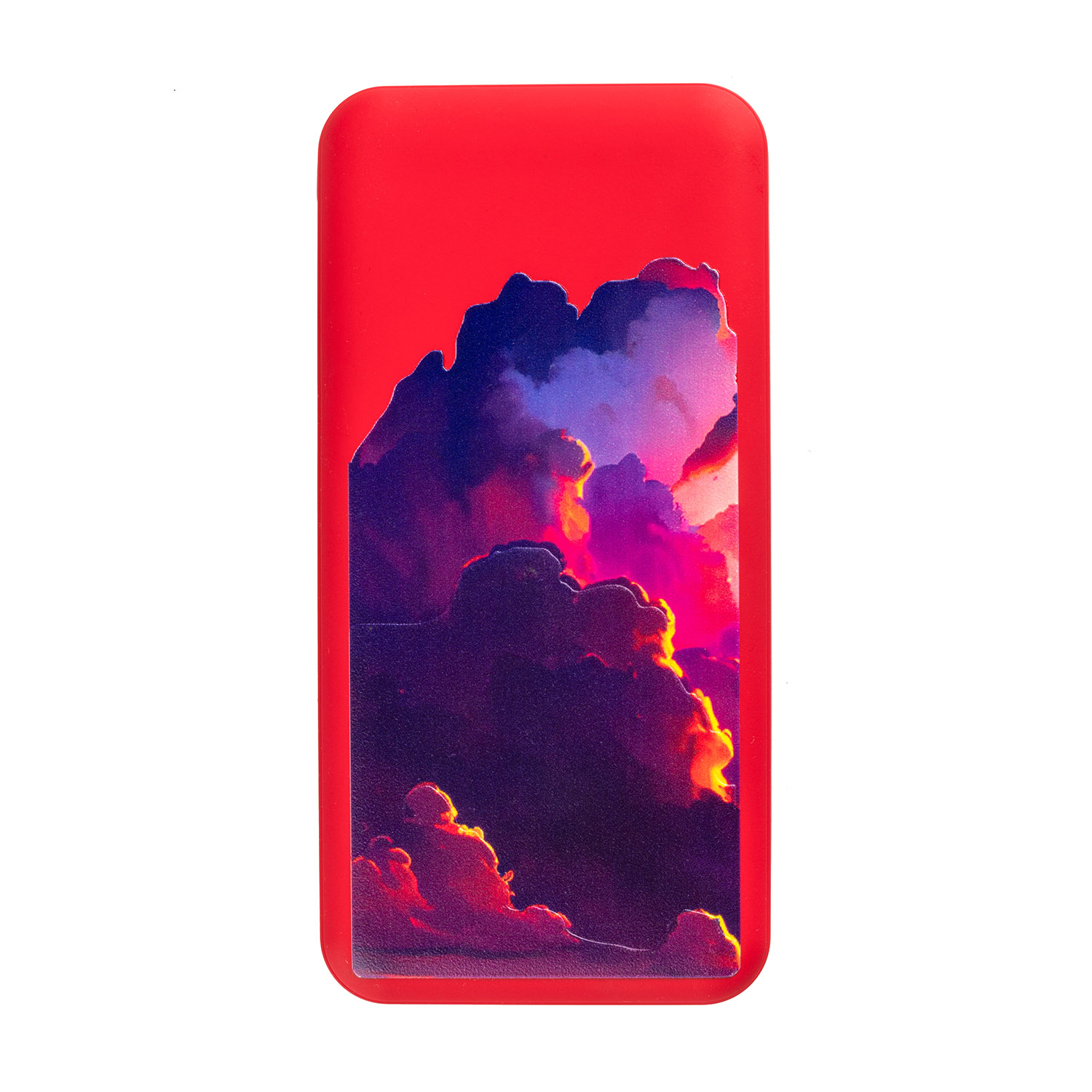 Внешний аккумулятор, Elari Plus, 10000 mAh, красный Шары
