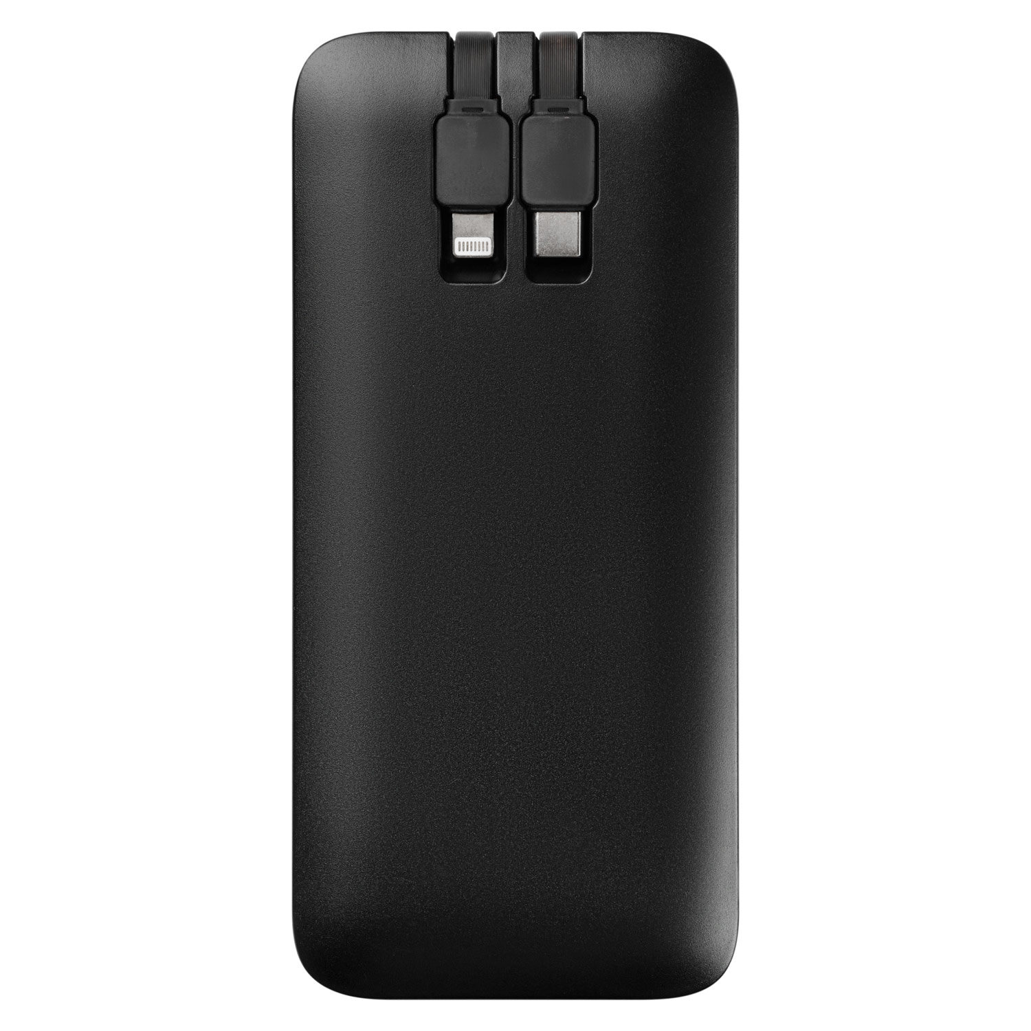 Внешний аккумулятор с цветной подсветкой Optima 10000 mAh, черный Space