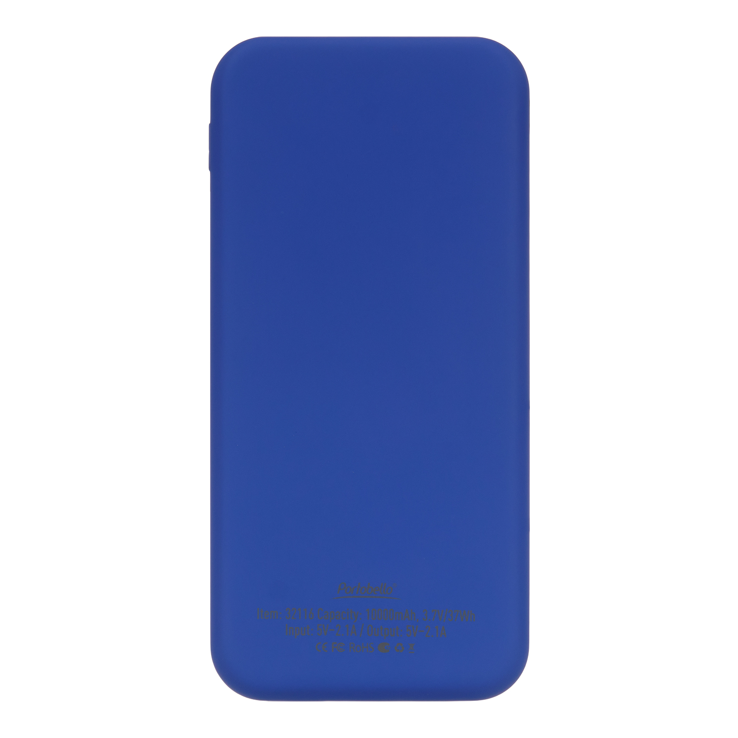 Внешний аккумулятор с подсветкой Luce Ultramarine 10000 mAh, ярко-синий Лимон
