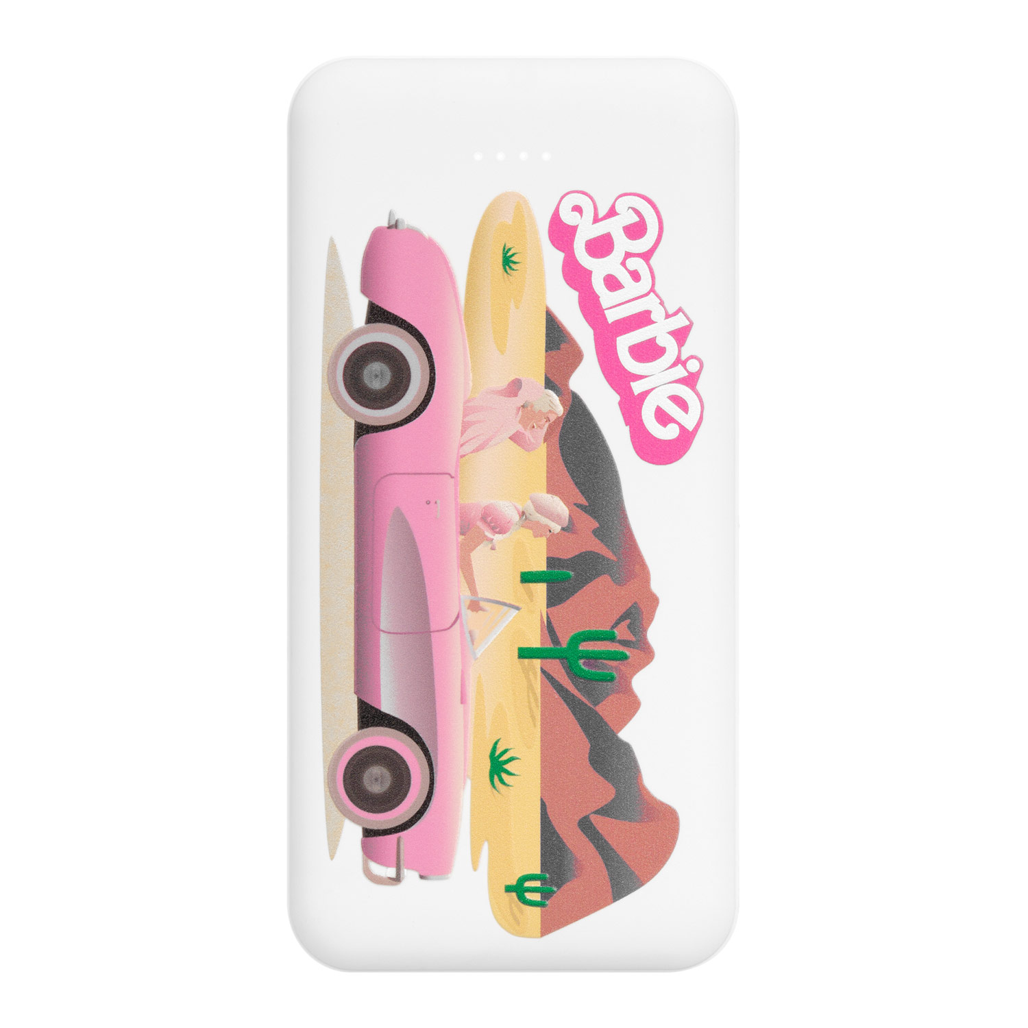 Внешний аккумулятор Elari Plus 10000 mAh, белый Barbie