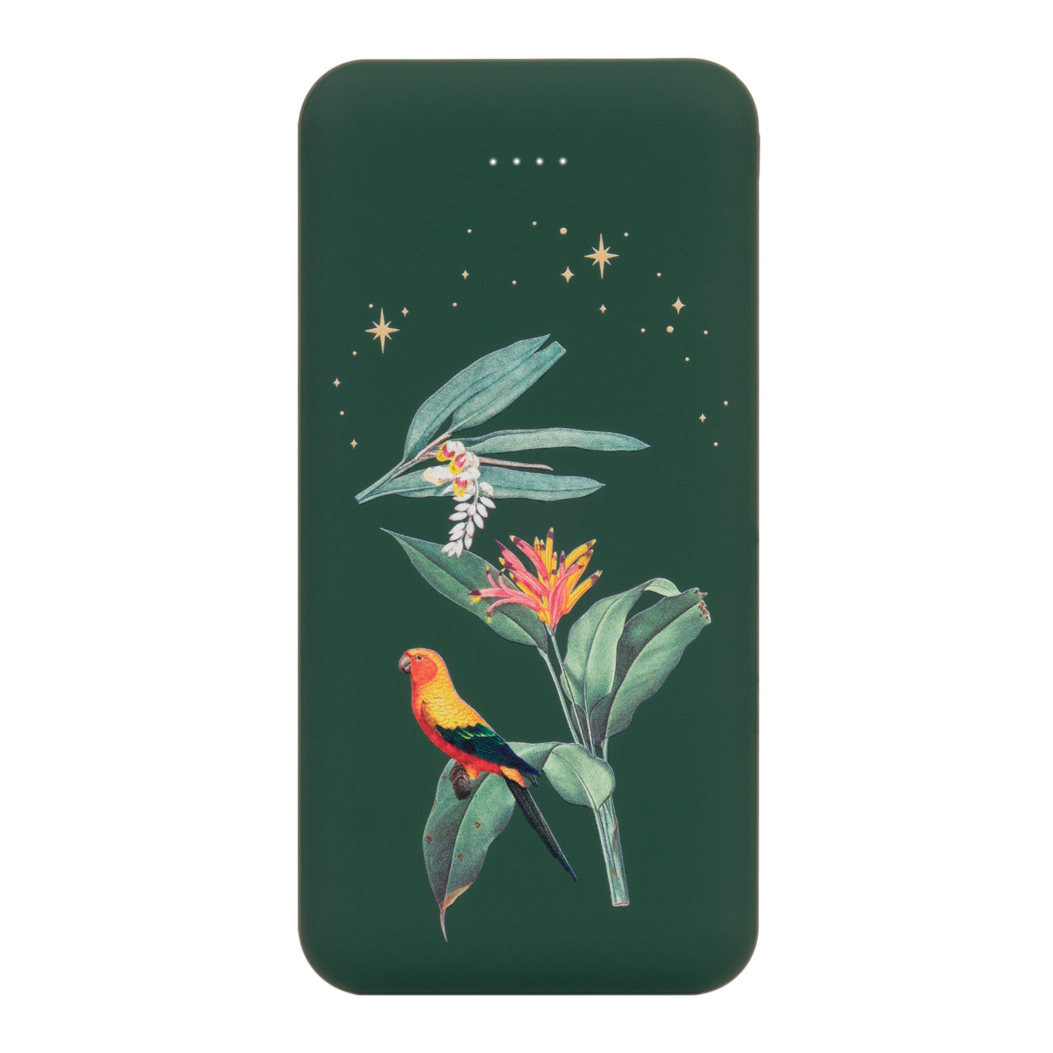 Внешний аккумулятор Elari Plus 10000 mAh, зеленый Paradise