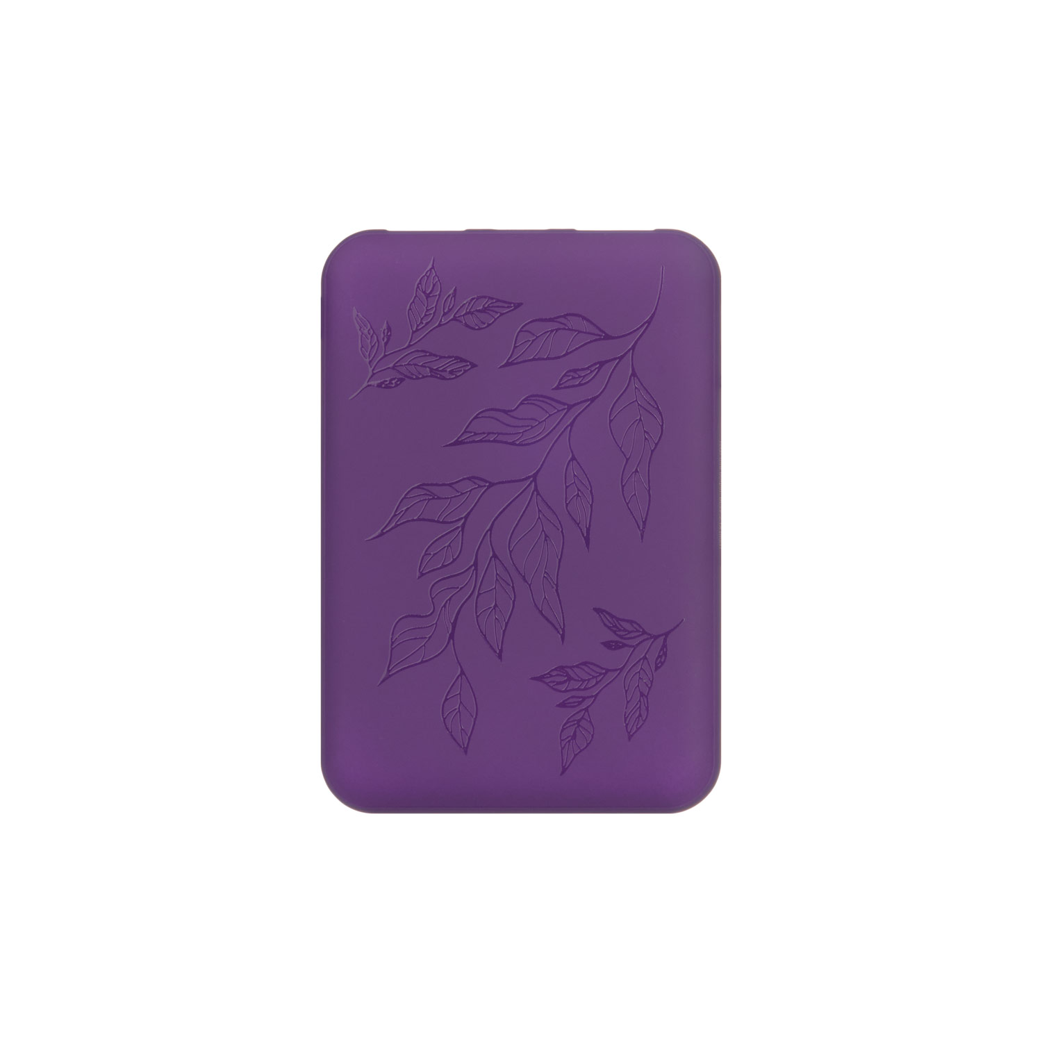 Внешний аккумулятор Elari 5000 mAh, фиолетовый Стрекоза