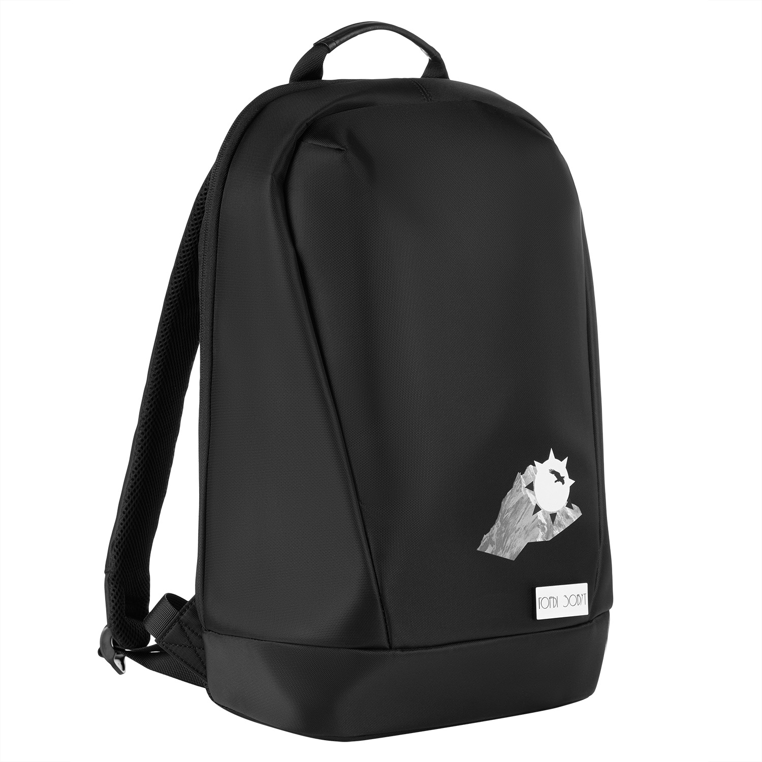 Бизнес рюкзак Alter с USB разъемом, черный Горы