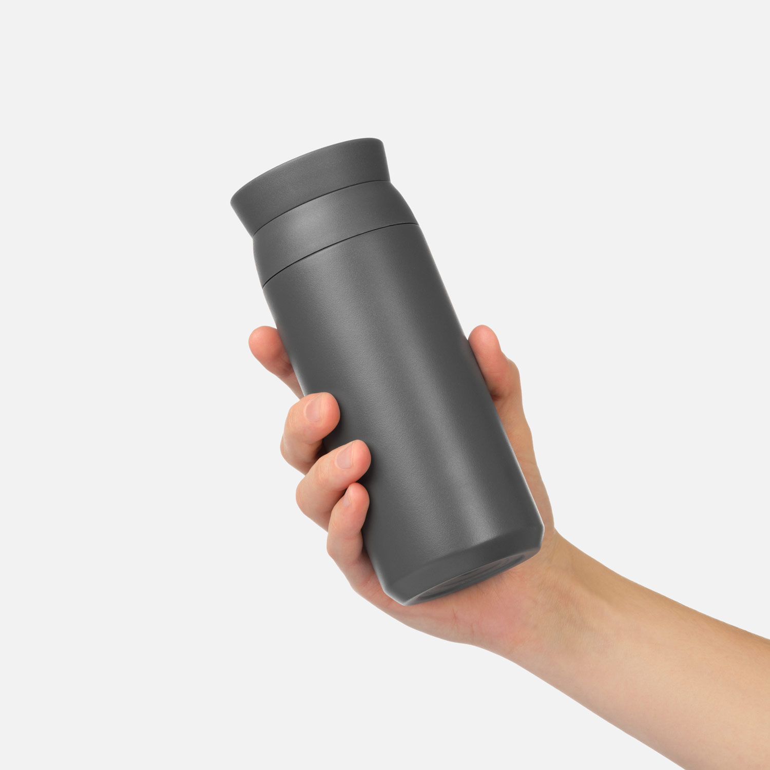Термобутылка вакуумная герметичная Grace, серая