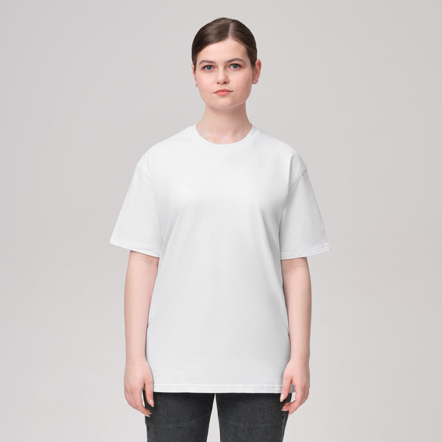 Футболка унисекс KRIS, 150 гр., белая (теплого оттенка), размер XXXL