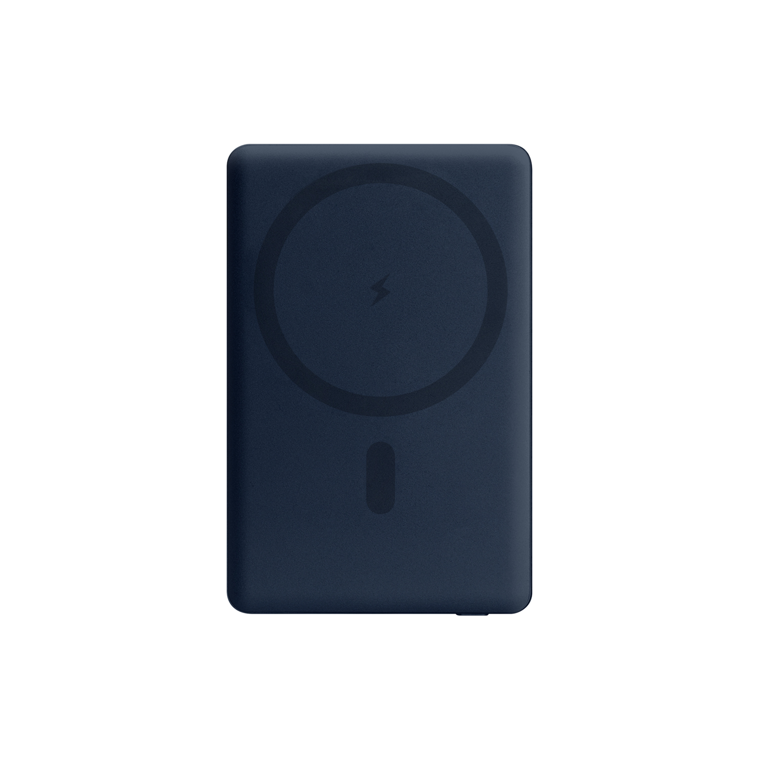 Внешний аккумулятор Atlantis PD 5000mAh с функцией беспроводной зарядки 15W, синий