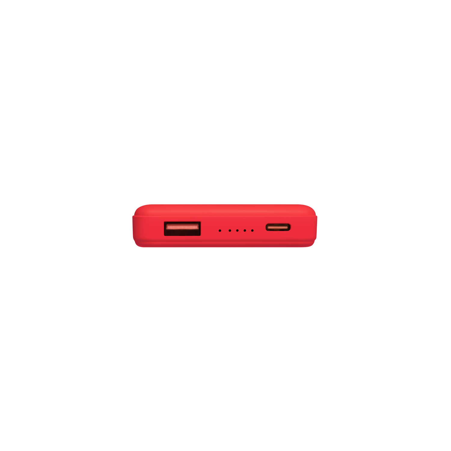 Внешний аккумулятор Largo PD 5000mAh с функцией беспроводной зарядки 15W, красный