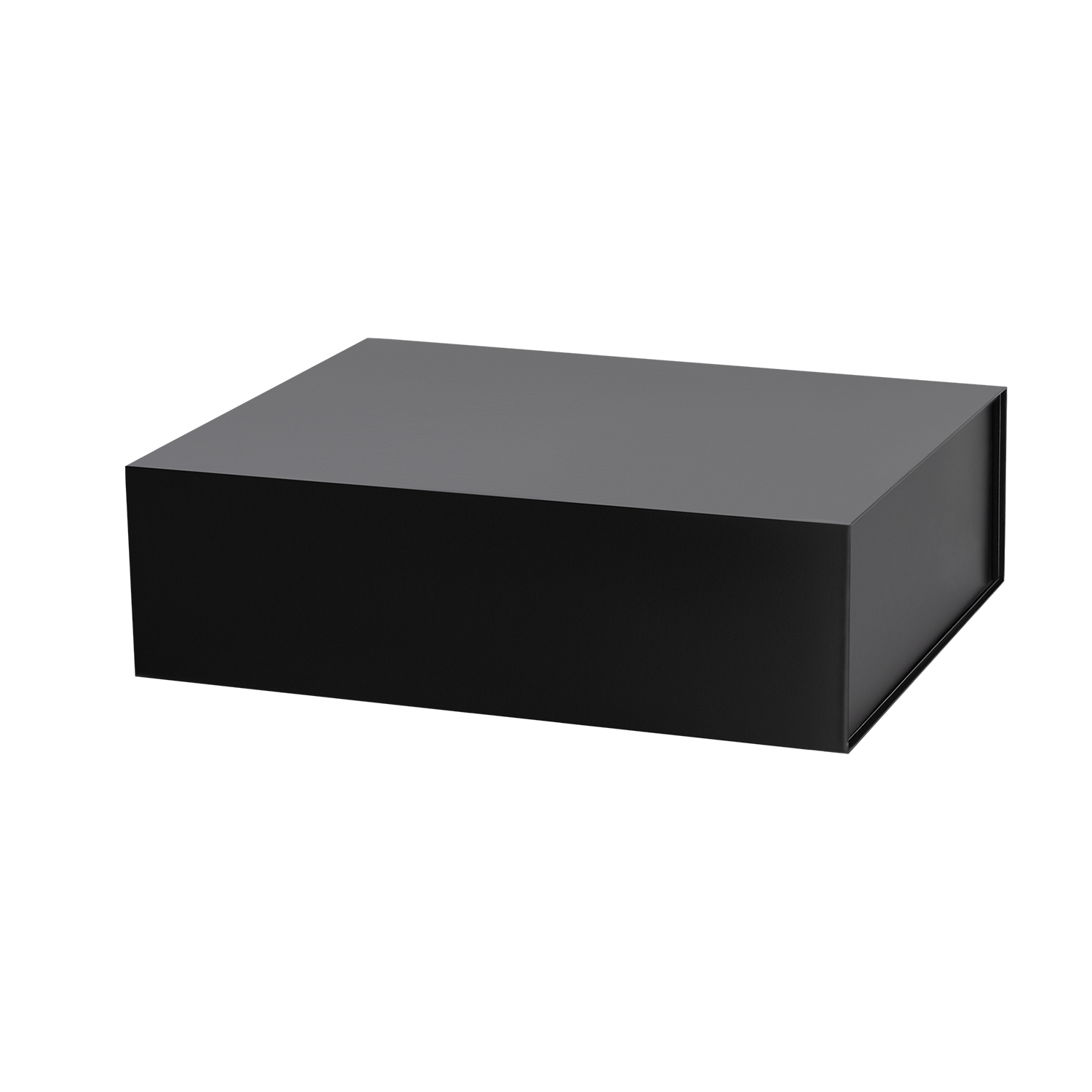 Подарочная коробка-трансформер большая, черная