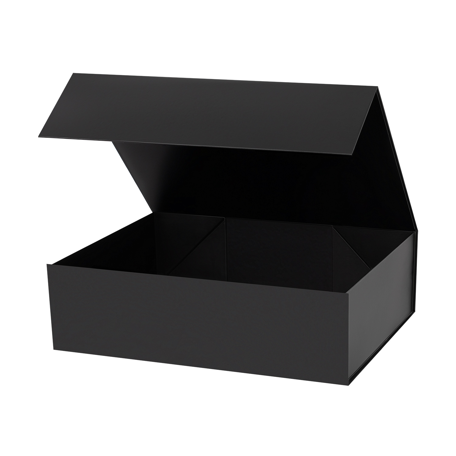 Подарочная коробка-трансформер большая, черная