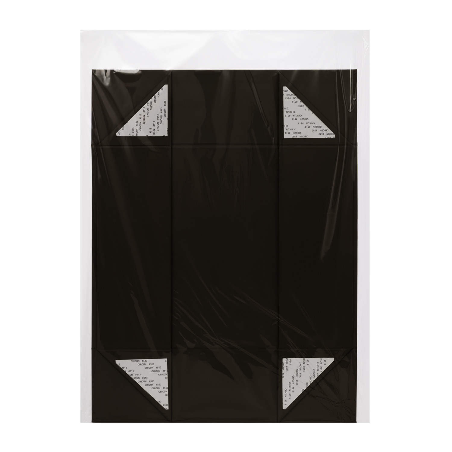 Подарочная коробка-трансформер большая, черная