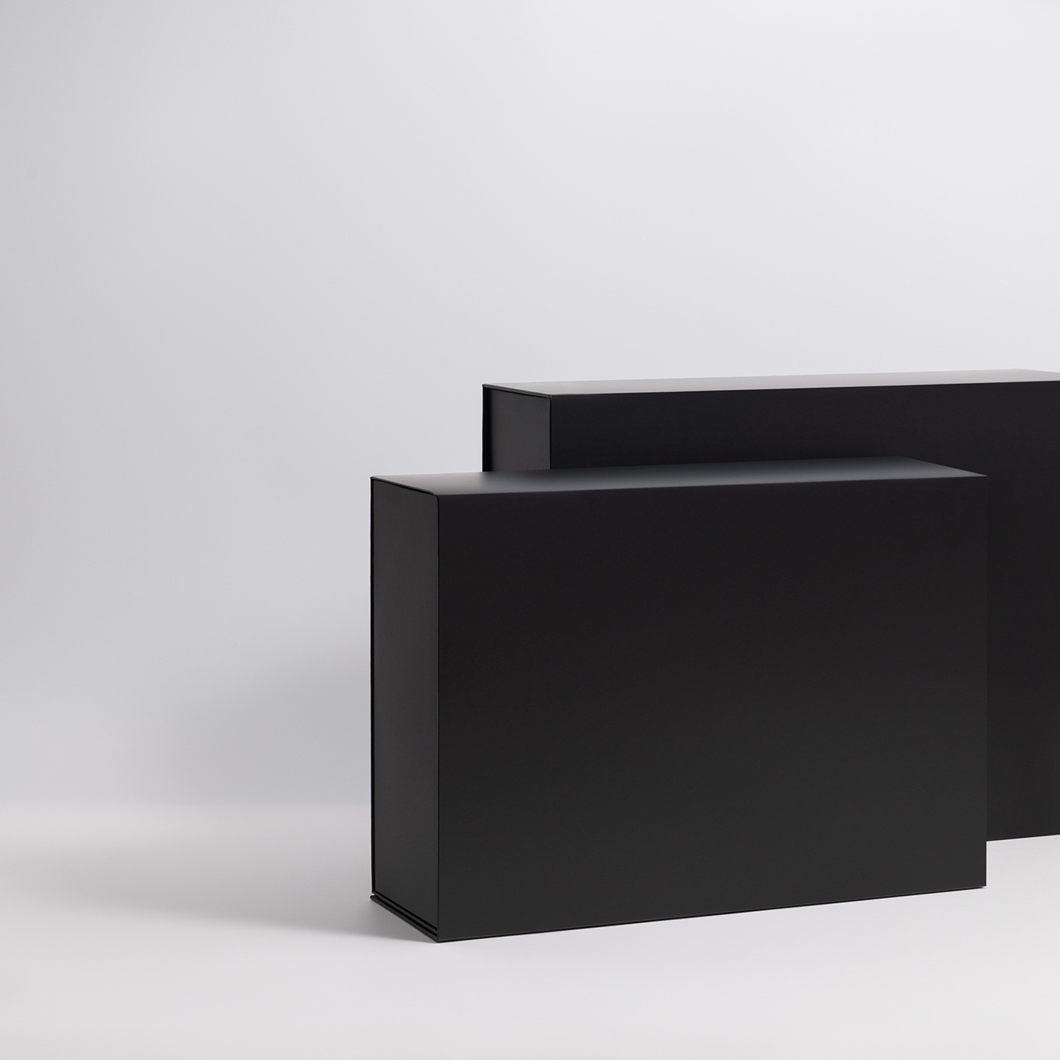 Подарочная коробка-трансформер большая, синяя