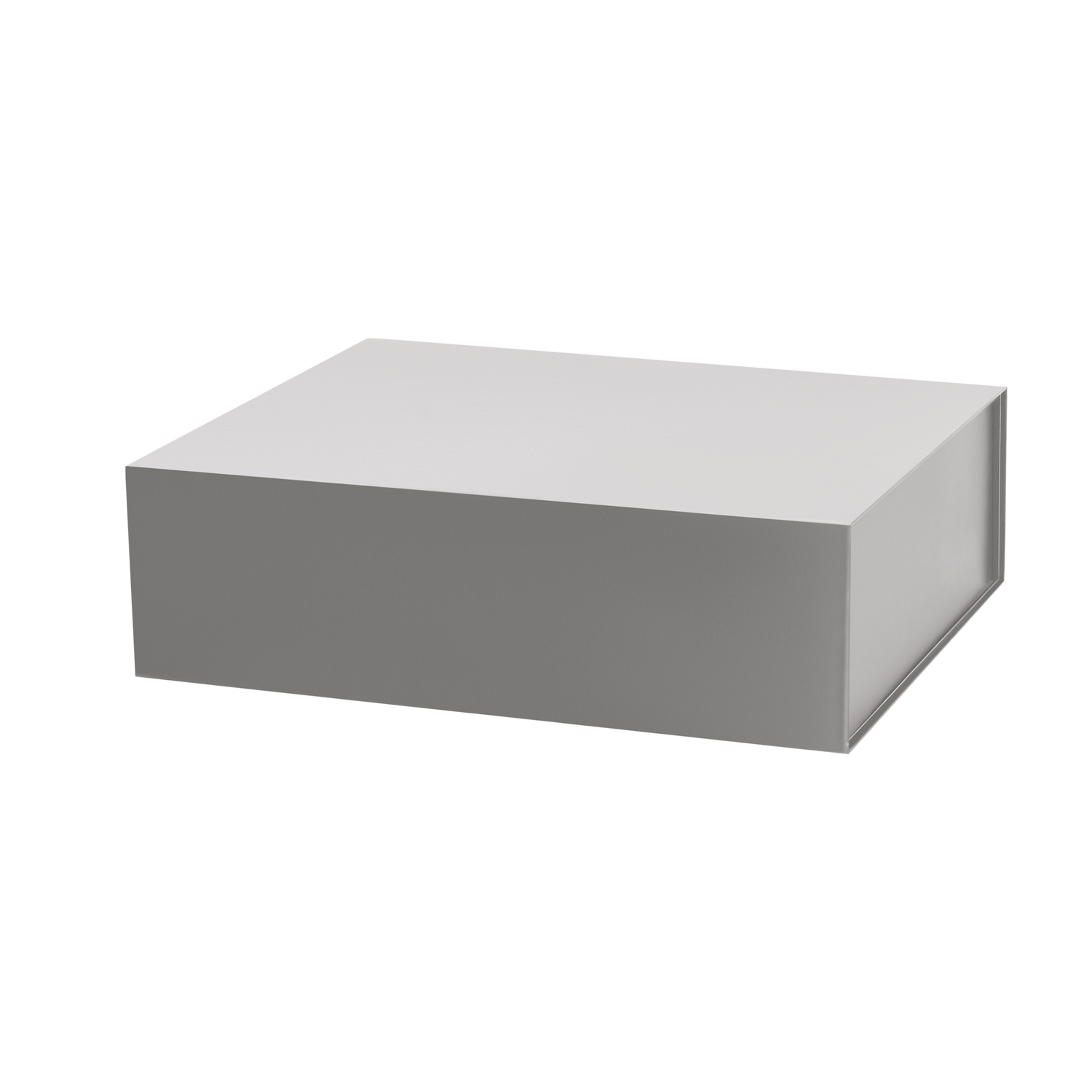 Подарочная коробка-трансформер большая, серая