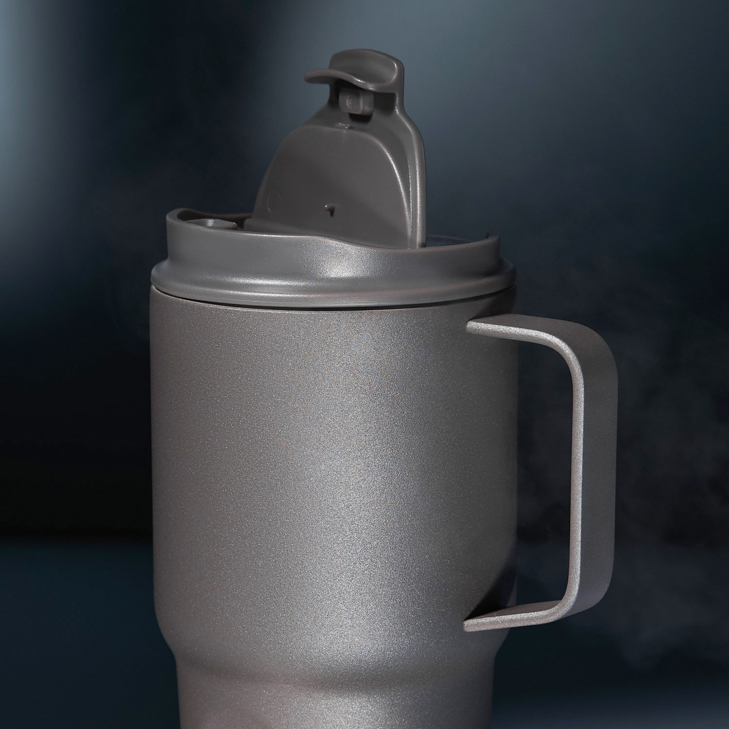 Термокружка вакуумная Авентура (Aventura), серая