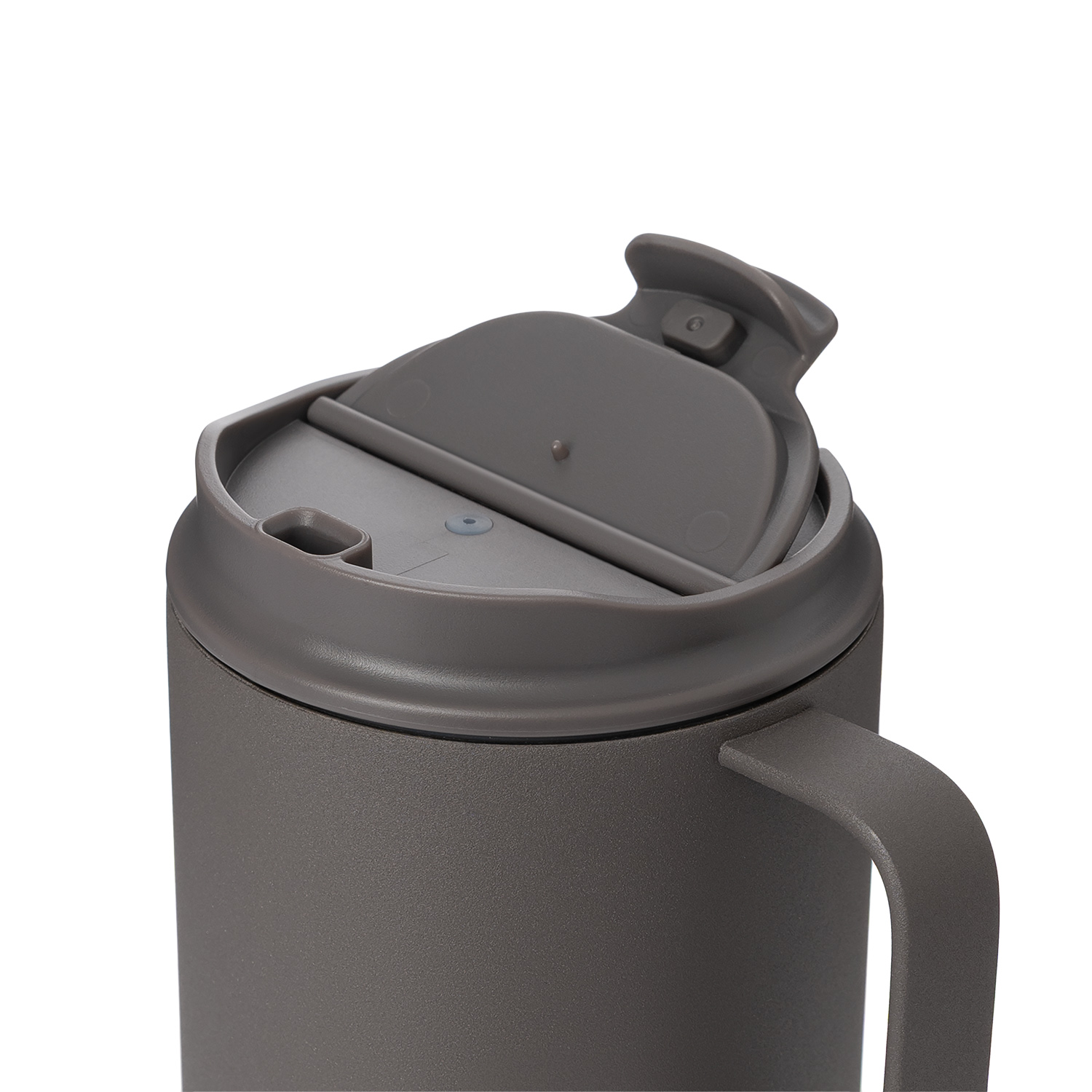 Термокружка вакуумная Авентура (Aventura), серая