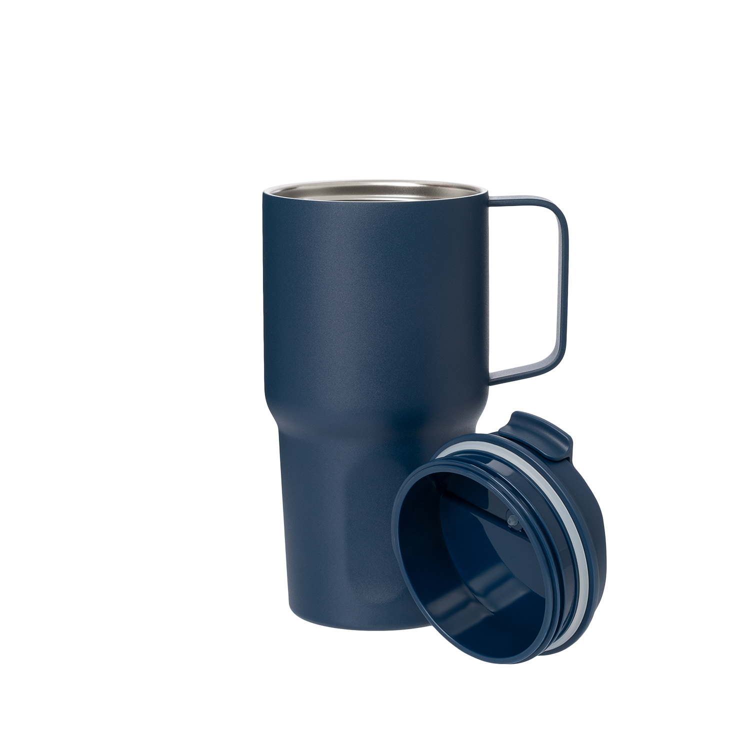 Термокружка вакуумная Авентура (Aventura), синяя