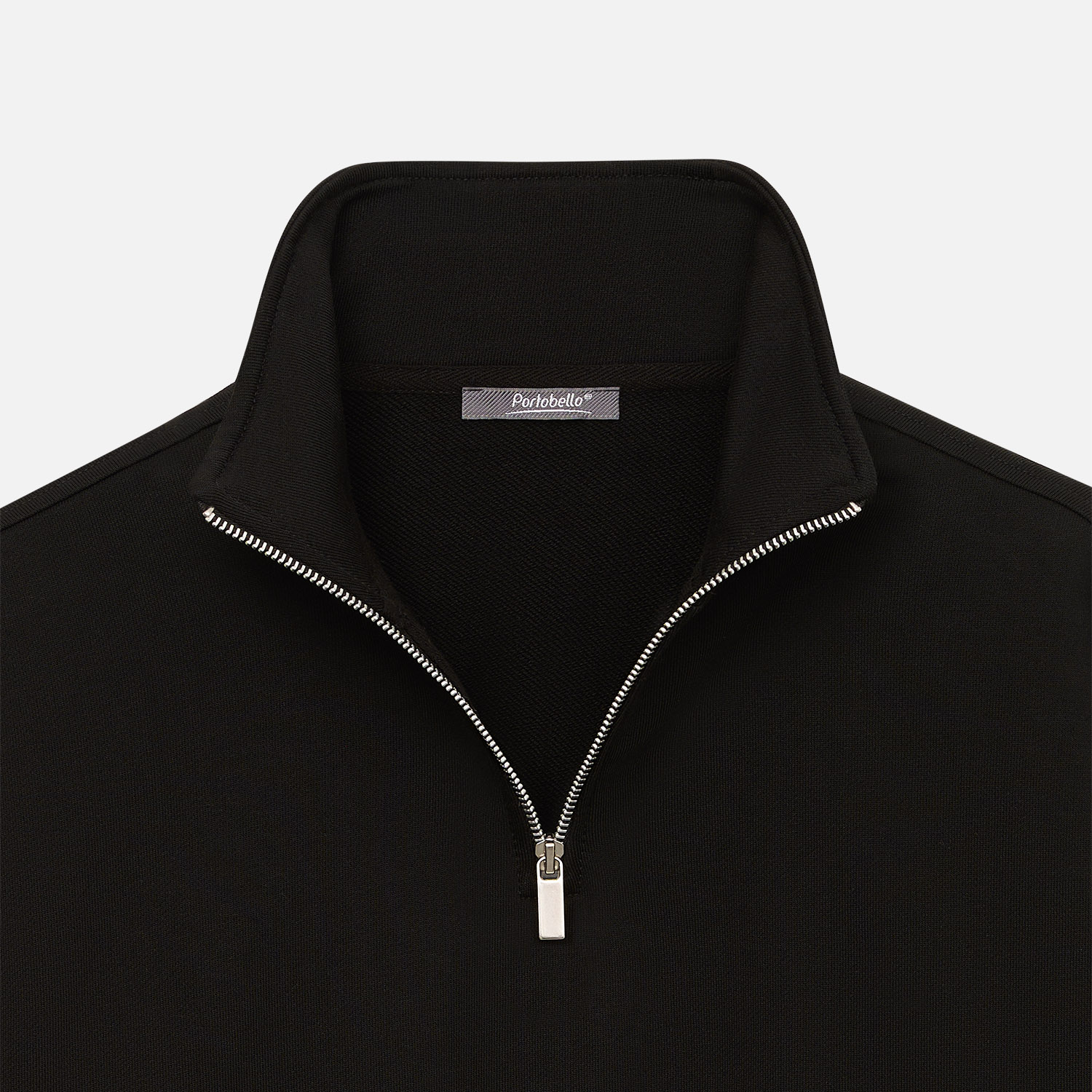 Толстовка на молнии унисекс Флоу (Flow), черная, размер 3XL/4XL