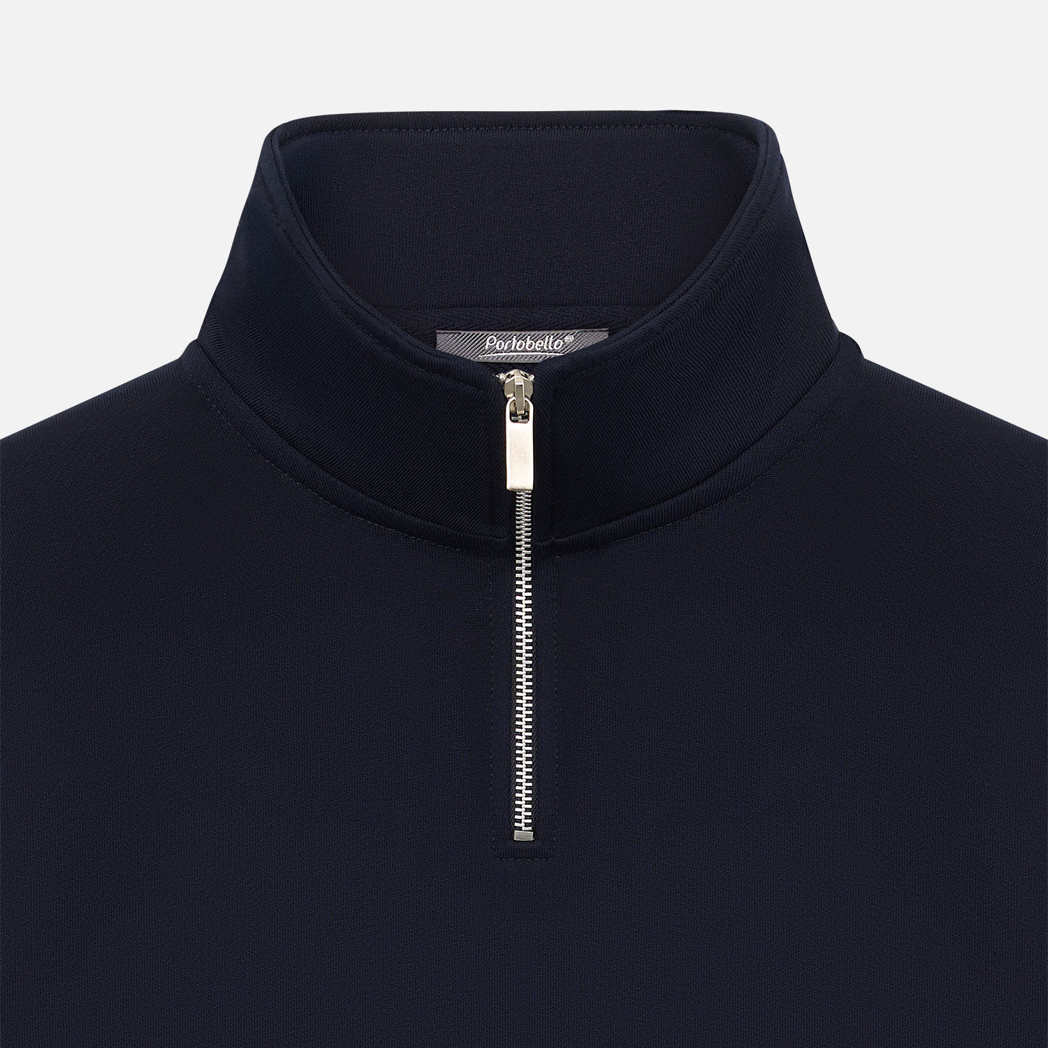 Толстовка на молнии унисекс Флоу (Flow), темно-синяя, размер XL/2XL