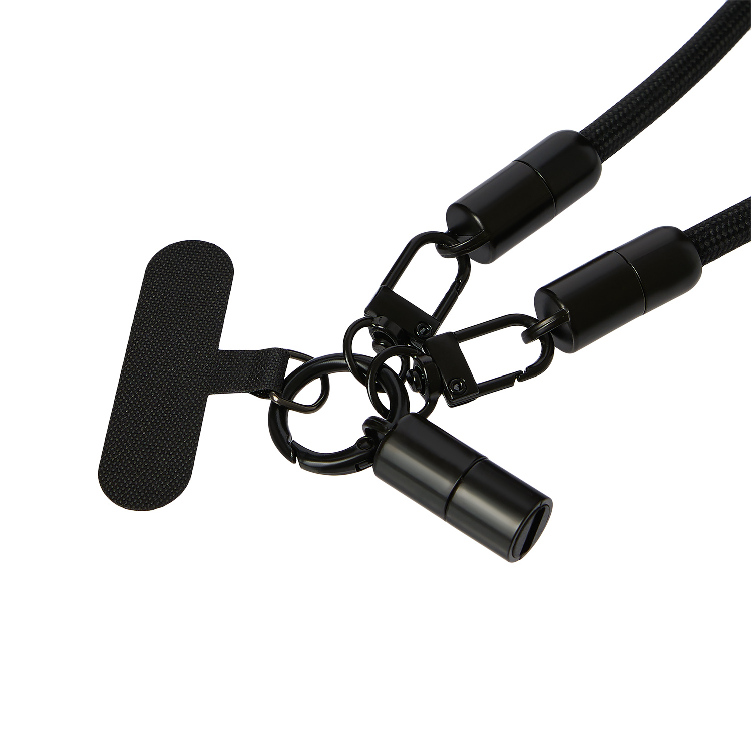 Кабель-ланьярд Voltrix, черный