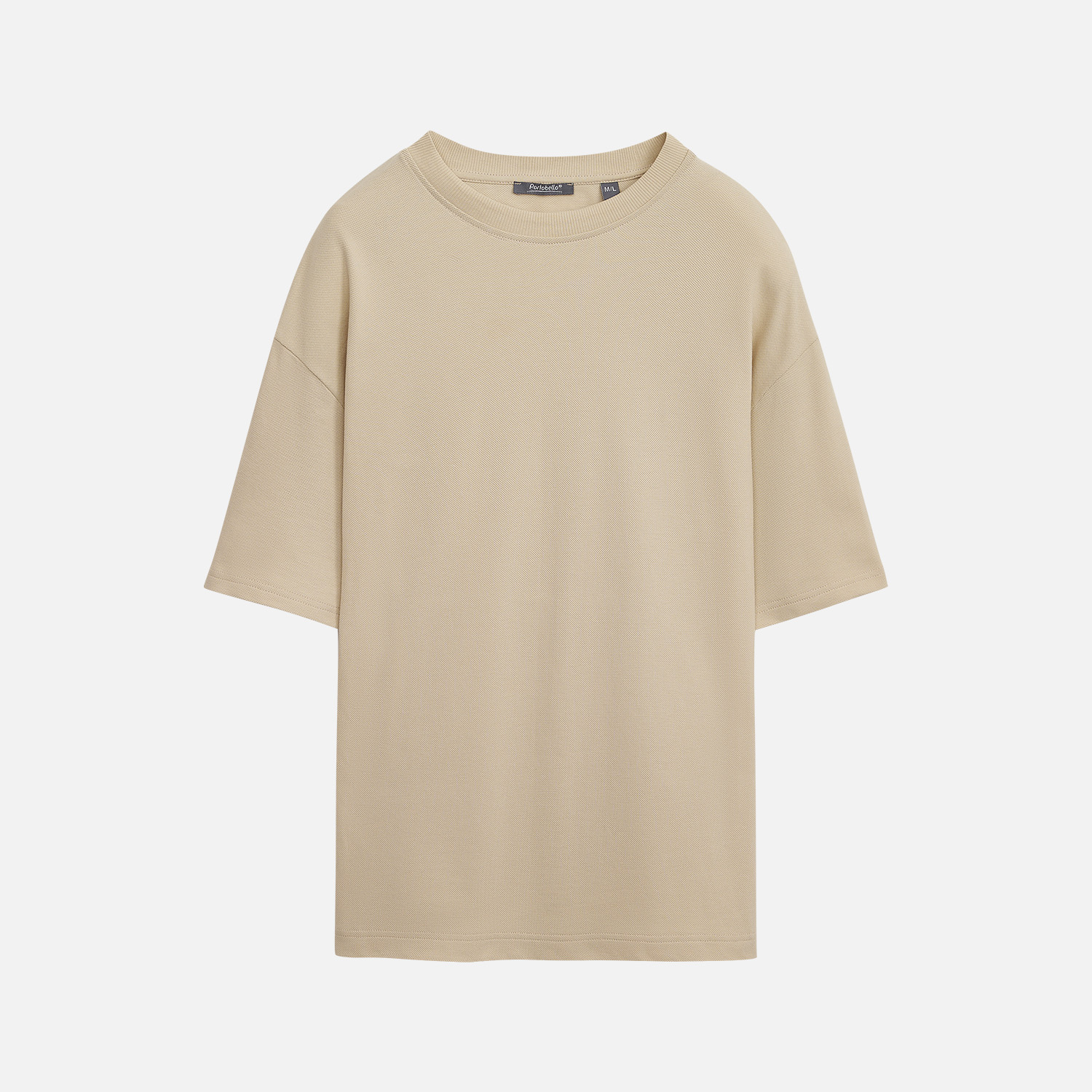 Футболка унисекс премиум AURA, бежевый