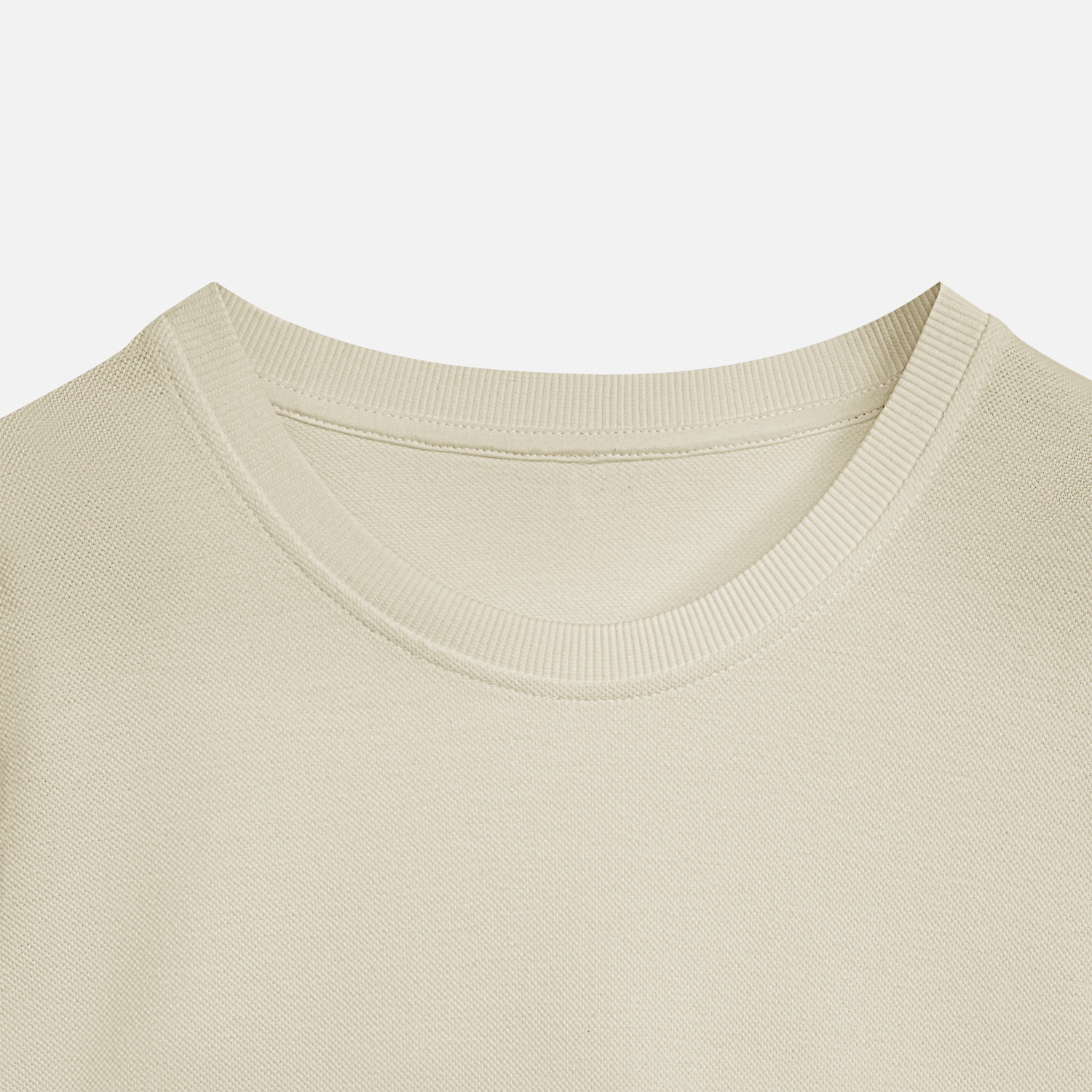 Футболка унисекс премиум AURA, 100% хлопок 200гр. бежевый, размер XS/S