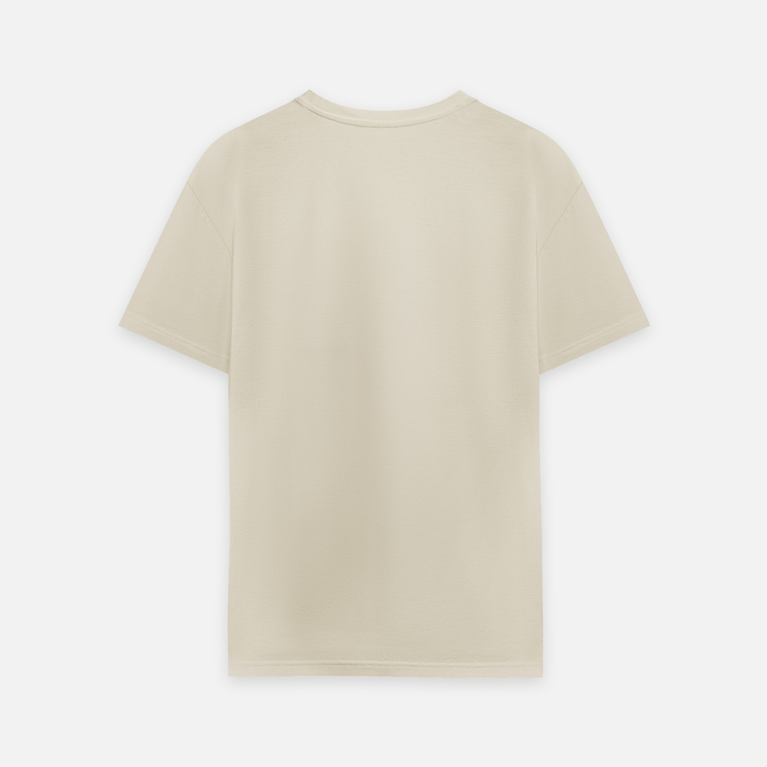 Футболка унисекс премиум AURA, 100% хлопок 200гр. бежевый, размер M/L