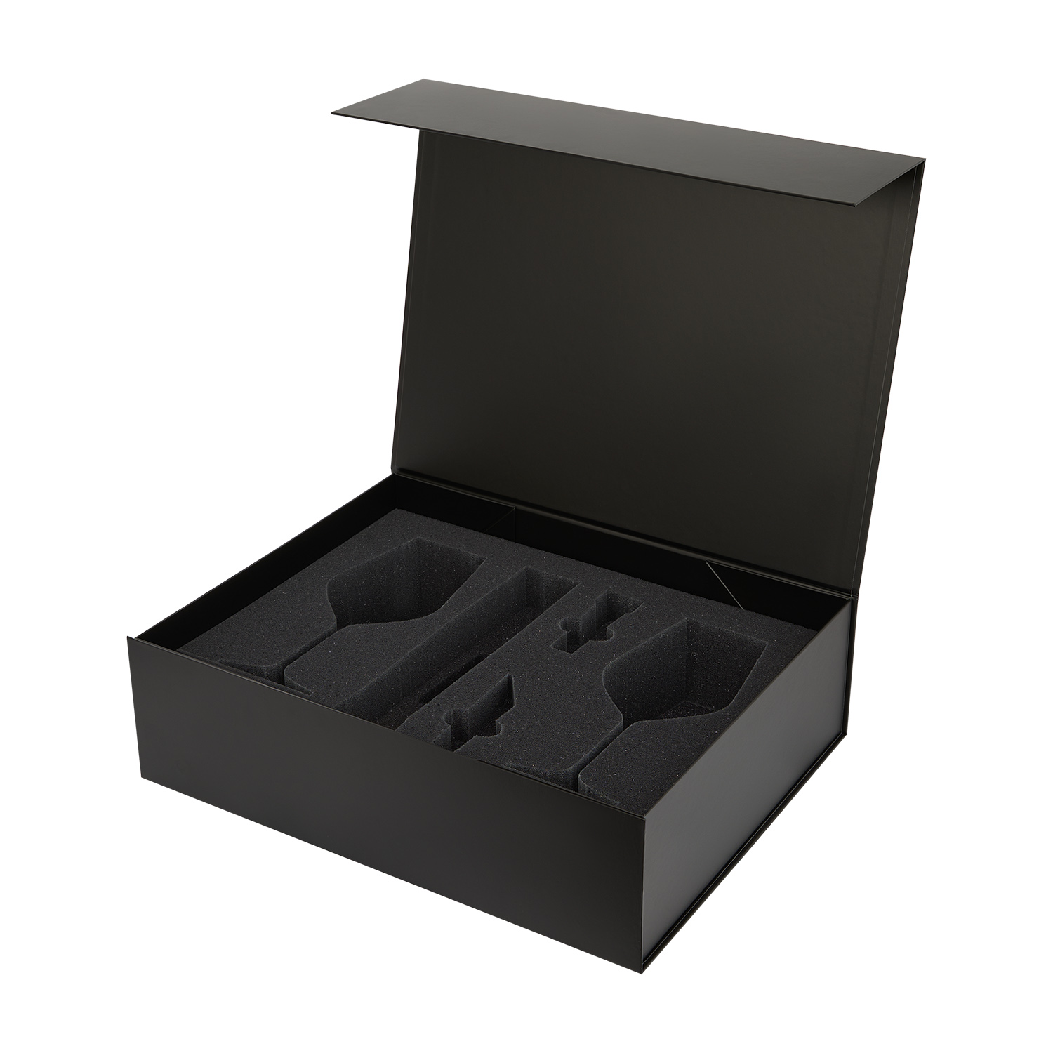 Ложемент под 2 бокала для вина + набор для вина Sacramento в большую коробку-трансформер (арт. 695722)