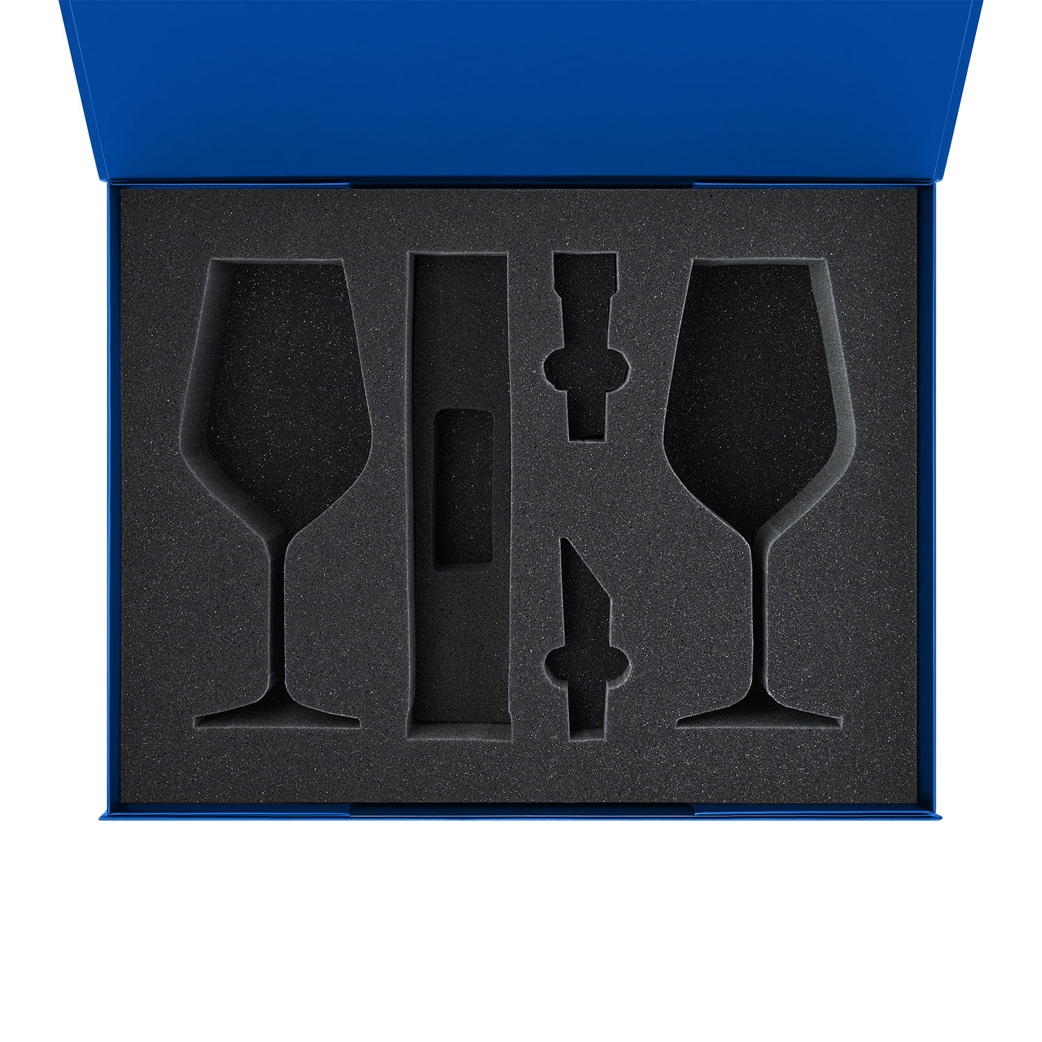 Ложемент под 2 бокала для вина + набор для вина Sacramento в большую коробку-трансформер (арт. 695722)
