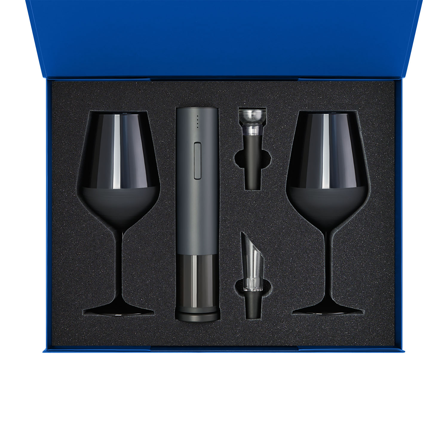 Ложемент под 2 бокала для вина + набор для вина Sacramento в большую коробку-трансформер (арт. 695722)