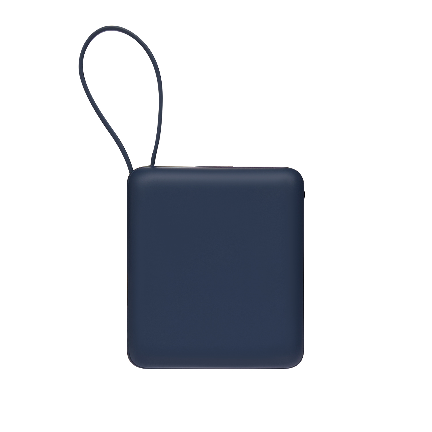 Внешний аккумулятор с подсветкой Ritter PD 10000mAh с функцией беспроводной зарядки 15W, синий