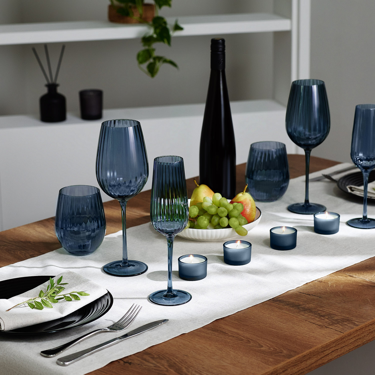 Стакан для воды Toscana, синий