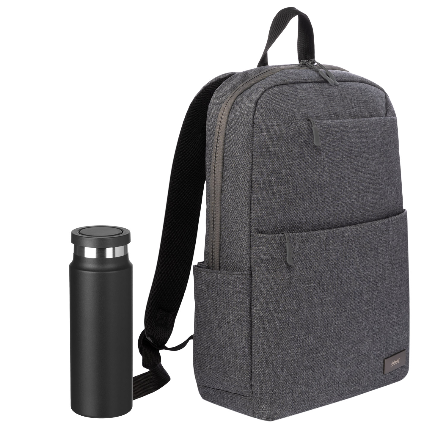 Подарочный набор Forst, Allegra, черный (рюкзак, термобутылка)