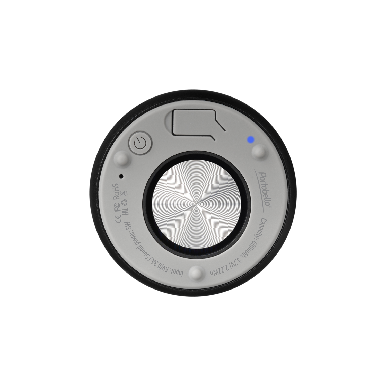 Беспроводная колонка Passion 80dB 600 mAh (Bluetooth 5.4), черная