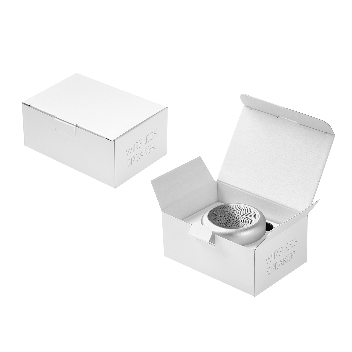 Беспроводная колонка Passion 80dB 600 mAh (Bluetooth 5.4), серебряная