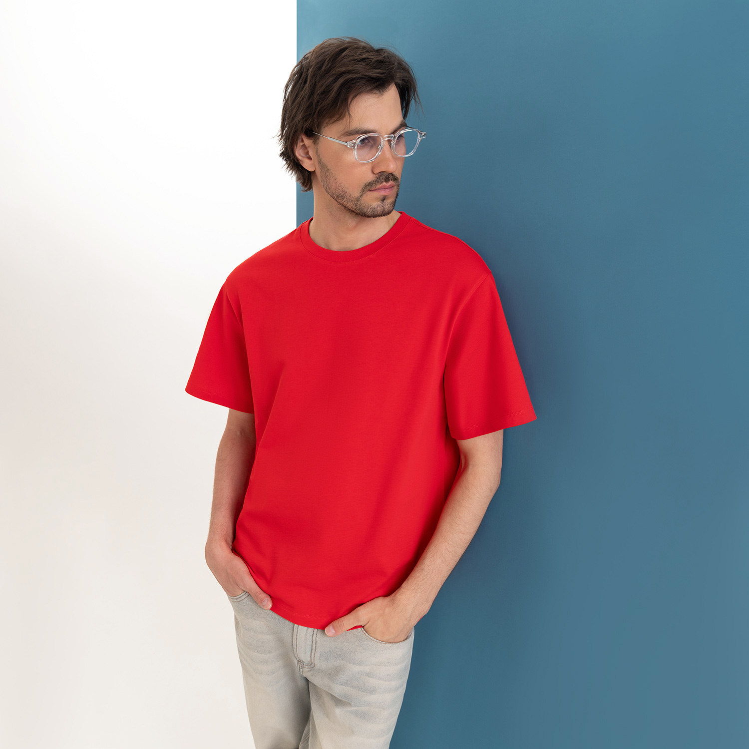 Футболка унисекс Раст Нео (Rust Neo), 240 гр., красный, размер XL/2XL