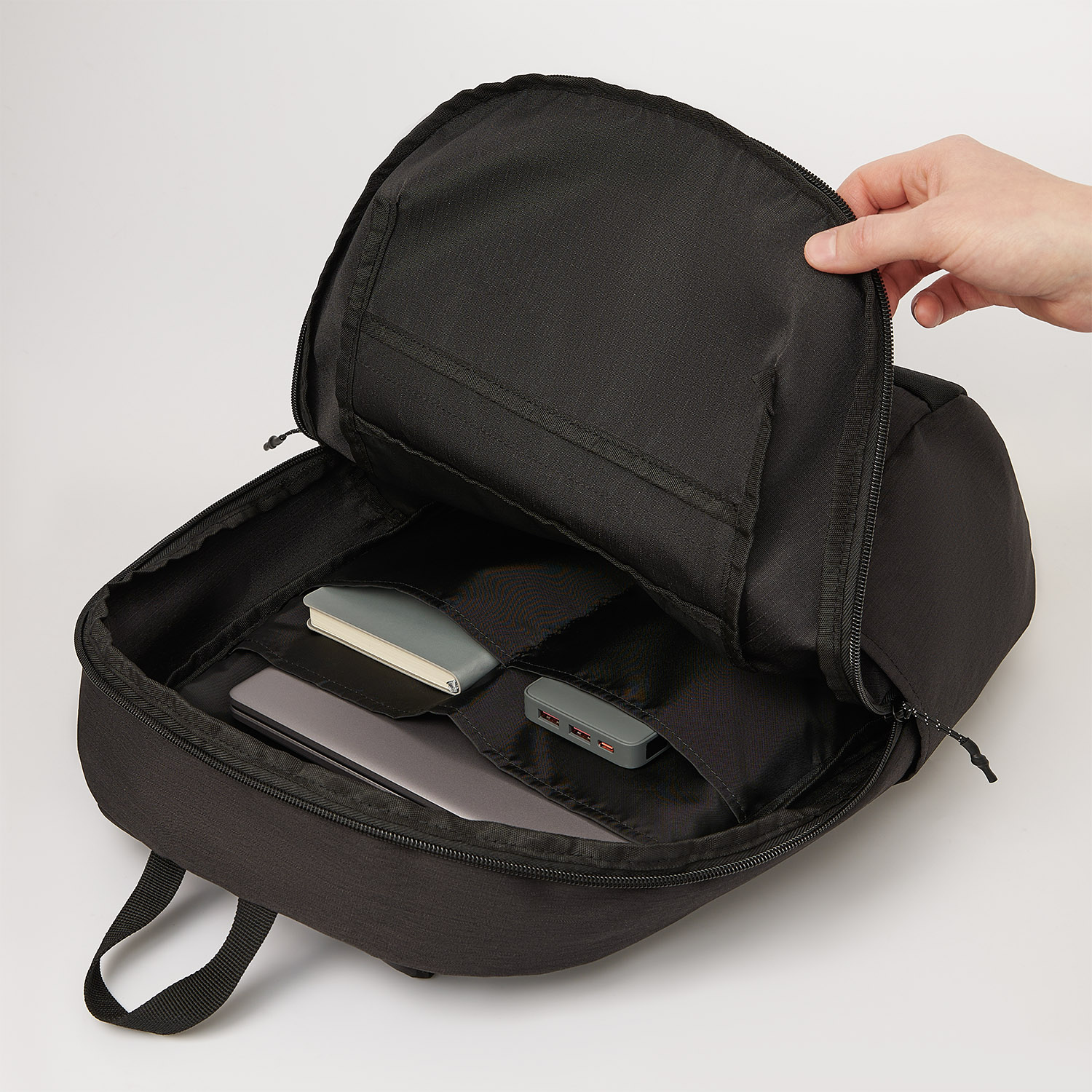 Рюкзак Морис (Moris), черный