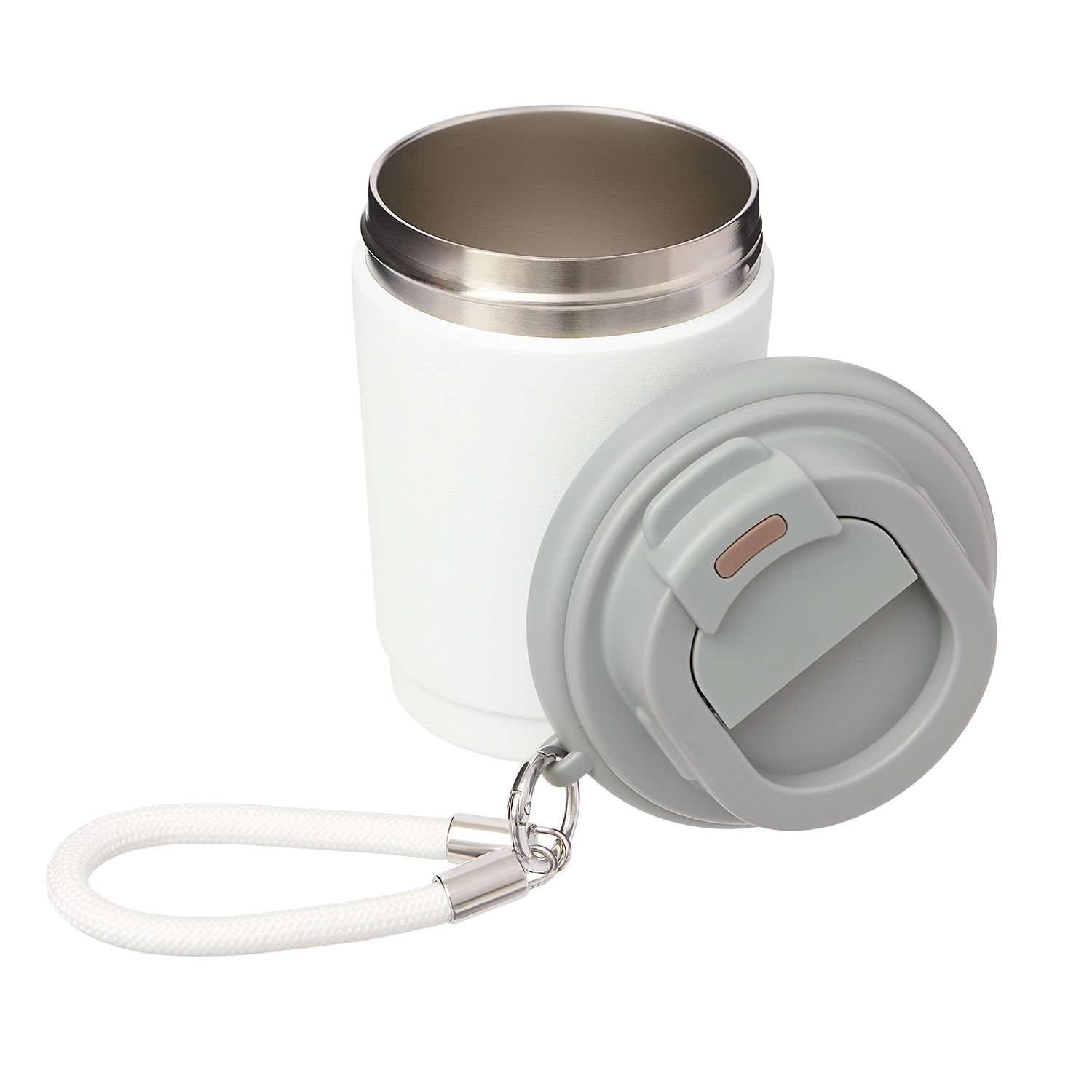 Термокружка вакуумная Сидней (Sydney), белая