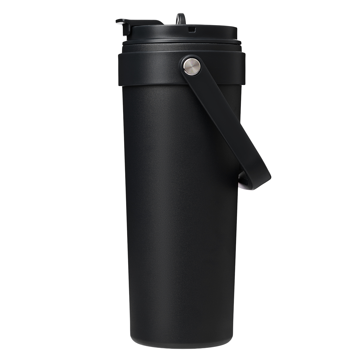 Термокружка вакуумная Соло (Solo), черная