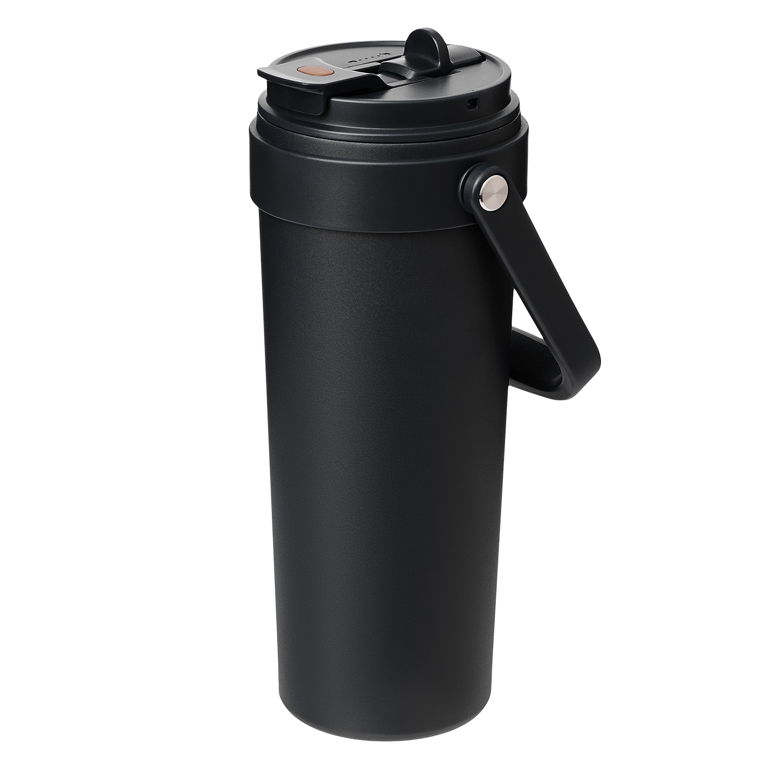 Термокружка вакуумная Соло (Solo), черная