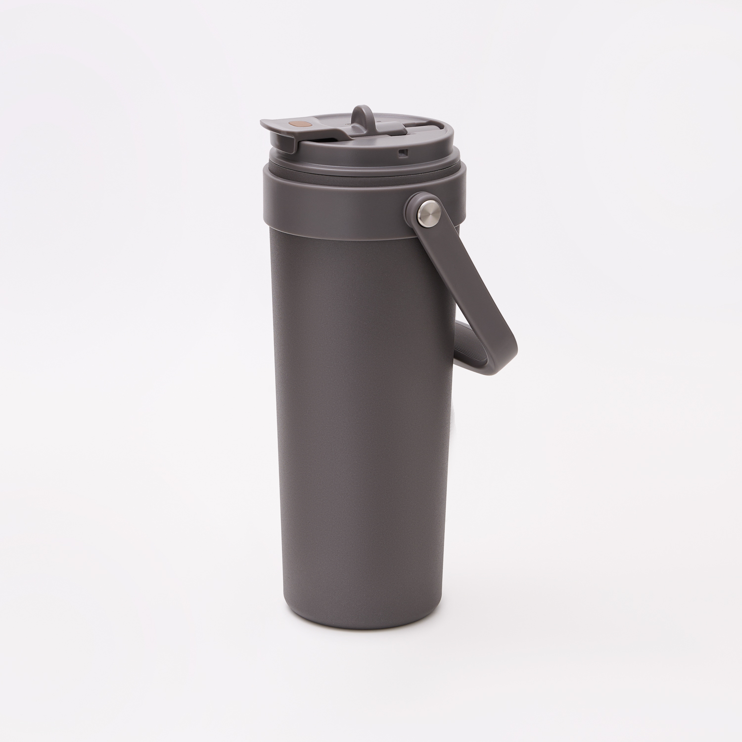 Термокружка вакуумная Соло (Solo), серая