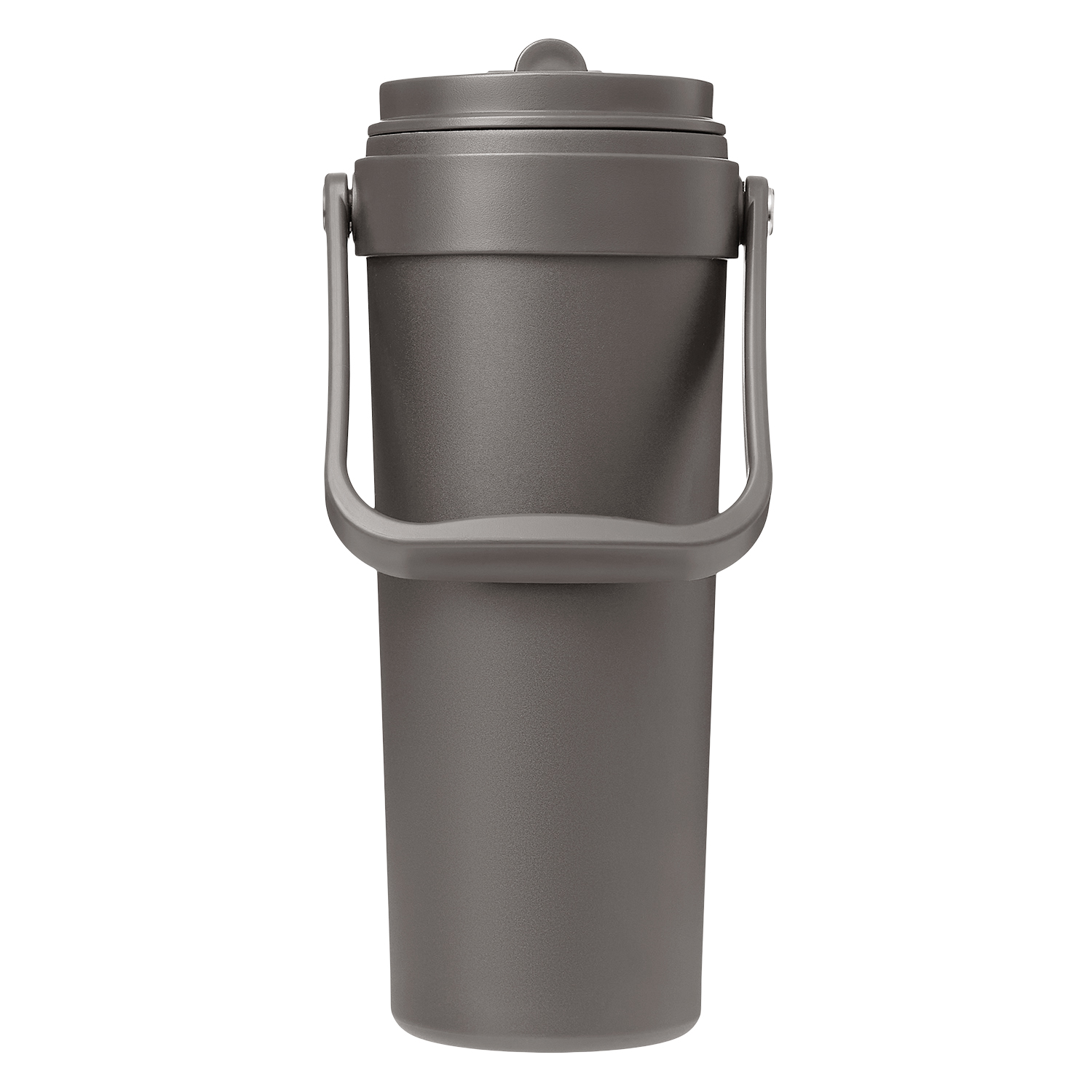 Термокружка вакуумная Соло (Solo), серая